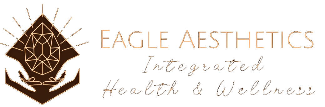 Eagle Aesthetics logo, Integrated Health & Wellness.
