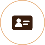 Simple user profile icon